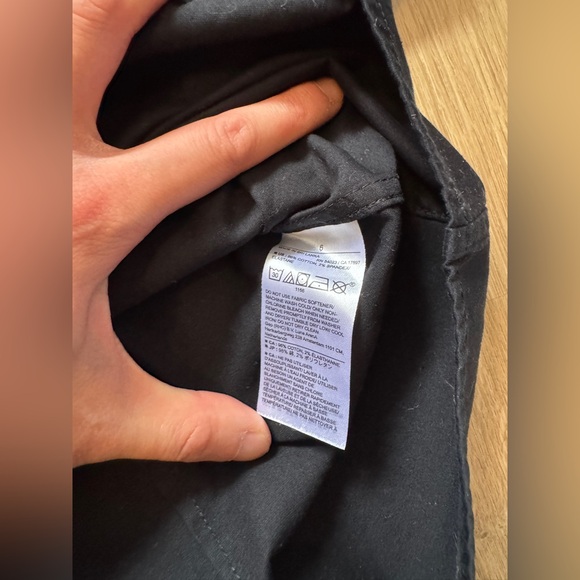 NWOT Banana Republic RILEY II TAILORED SHIRT Black - Picture 5 of 5